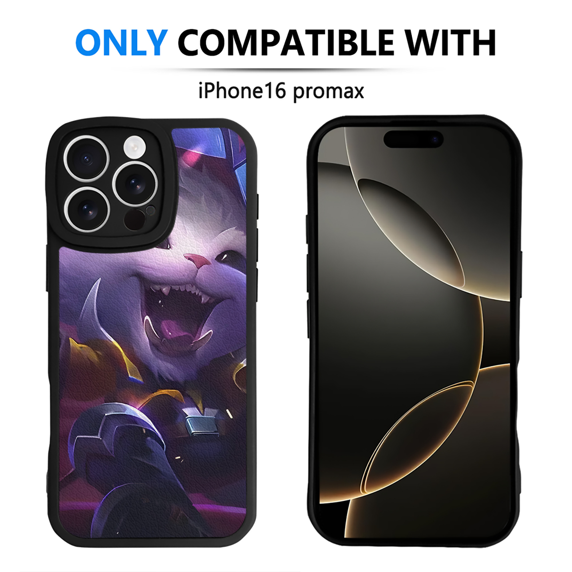 リーグ・オブ・レジェンド League of Legends LOL 【iPhone 16シリーズ対応】シリコンスマホケース（レザー調） 材質：シリコン